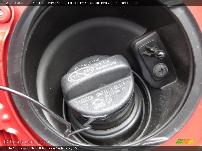 Radiant Red / Dark Charcoal/Red 2012 Toyota FJ Cruiser Trail Teams Special Edition 4WD