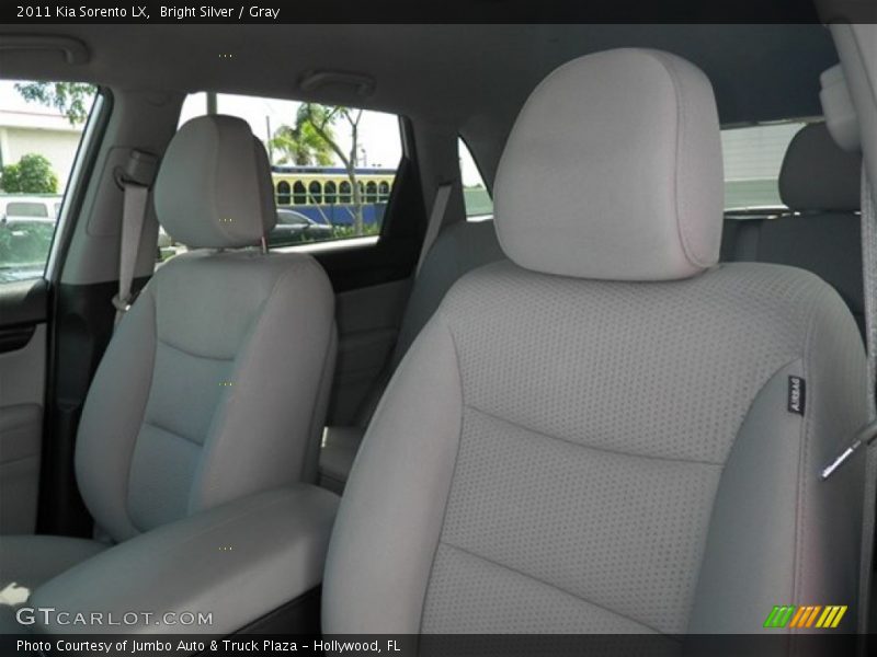 Bright Silver / Gray 2011 Kia Sorento LX