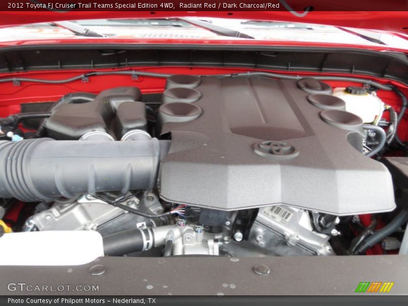Radiant Red / Dark Charcoal/Red 2012 Toyota FJ Cruiser Trail Teams Special Edition 4WD