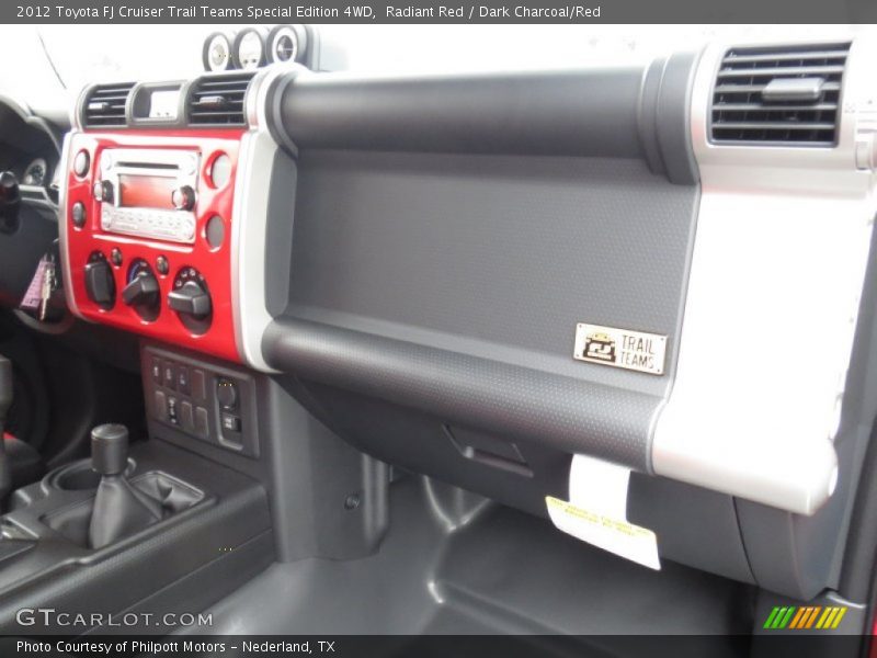 Radiant Red / Dark Charcoal/Red 2012 Toyota FJ Cruiser Trail Teams Special Edition 4WD