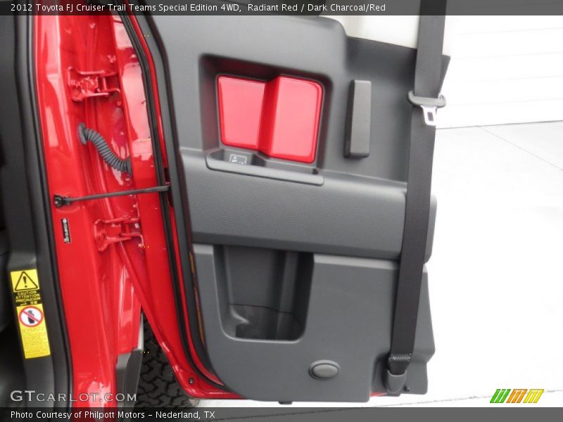 Radiant Red / Dark Charcoal/Red 2012 Toyota FJ Cruiser Trail Teams Special Edition 4WD