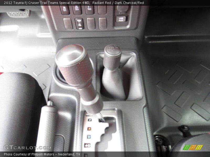  2012 FJ Cruiser Trail Teams Special Edition 4WD 5 Speed ECT-i Automatic Shifter