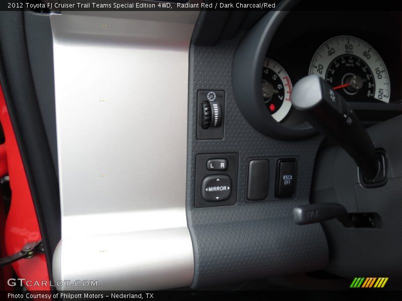 Controls of 2012 FJ Cruiser Trail Teams Special Edition 4WD