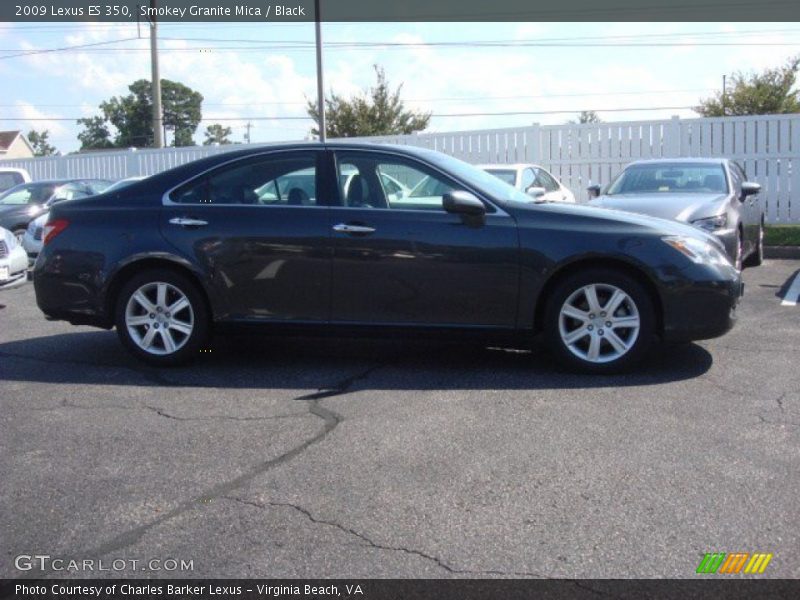 Smokey Granite Mica / Black 2009 Lexus ES 350