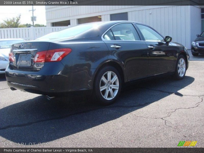 Smokey Granite Mica / Black 2009 Lexus ES 350