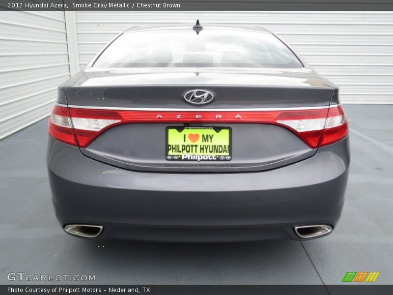 Smoke Gray Metallic / Chestnut Brown 2012 Hyundai Azera
