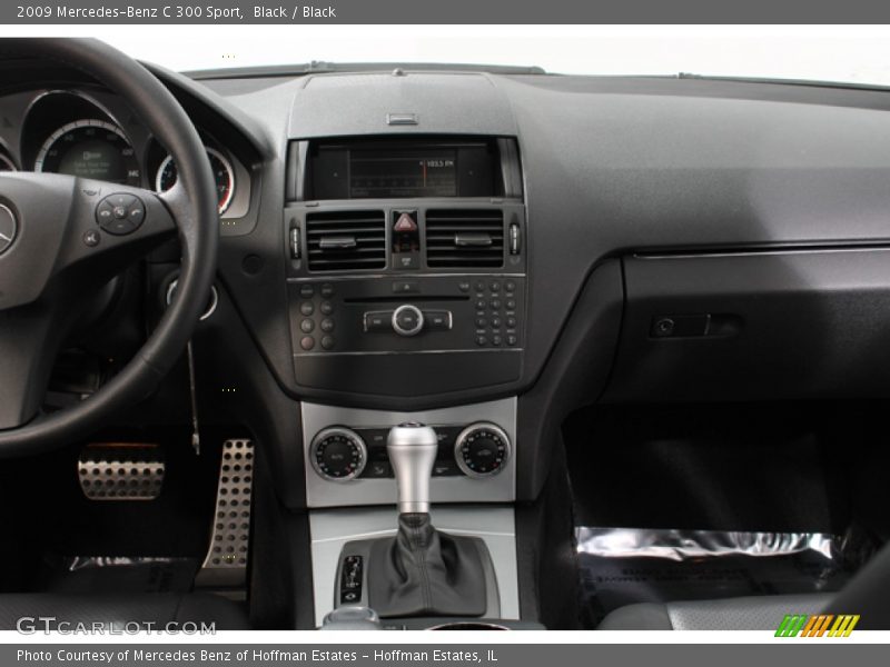 Black / Black 2009 Mercedes-Benz C 300 Sport