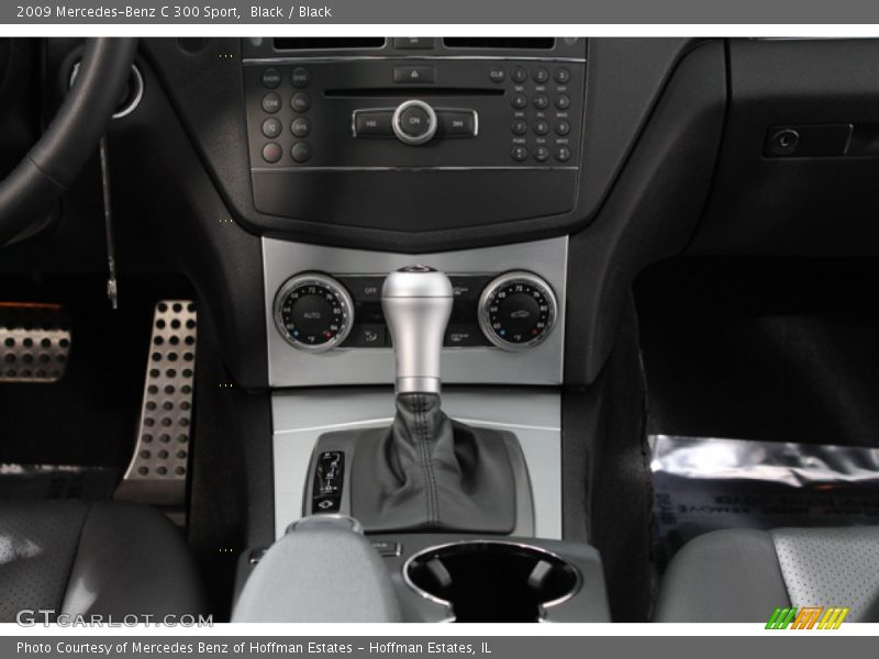 Black / Black 2009 Mercedes-Benz C 300 Sport