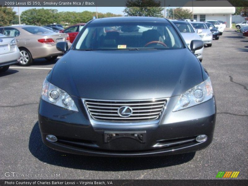 Smokey Granite Mica / Black 2009 Lexus ES 350