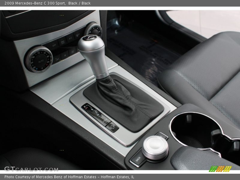 Black / Black 2009 Mercedes-Benz C 300 Sport