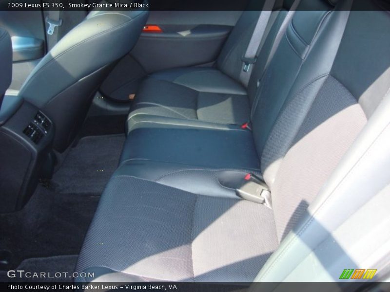 Smokey Granite Mica / Black 2009 Lexus ES 350