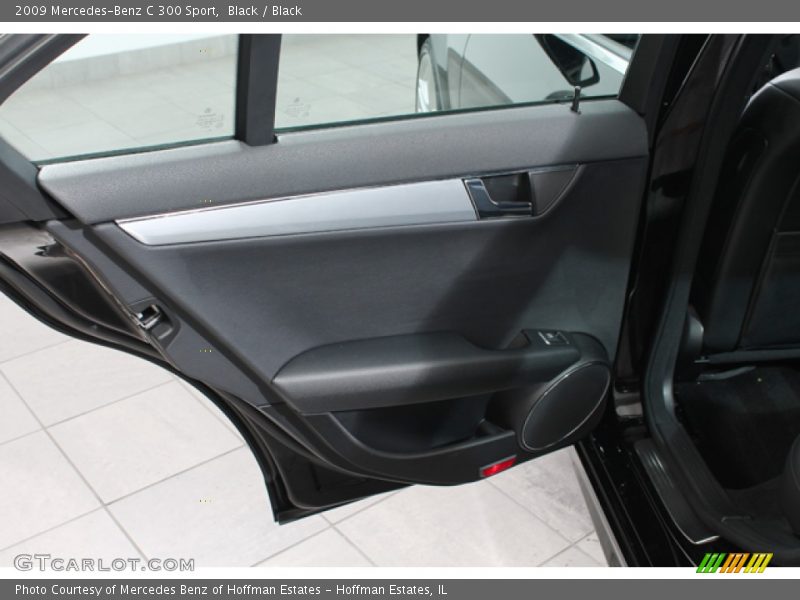 Black / Black 2009 Mercedes-Benz C 300 Sport