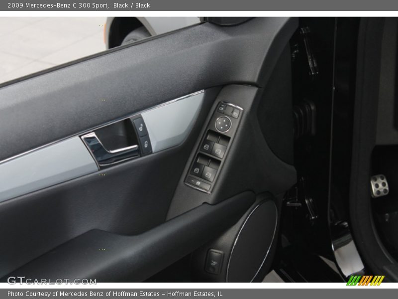 Black / Black 2009 Mercedes-Benz C 300 Sport