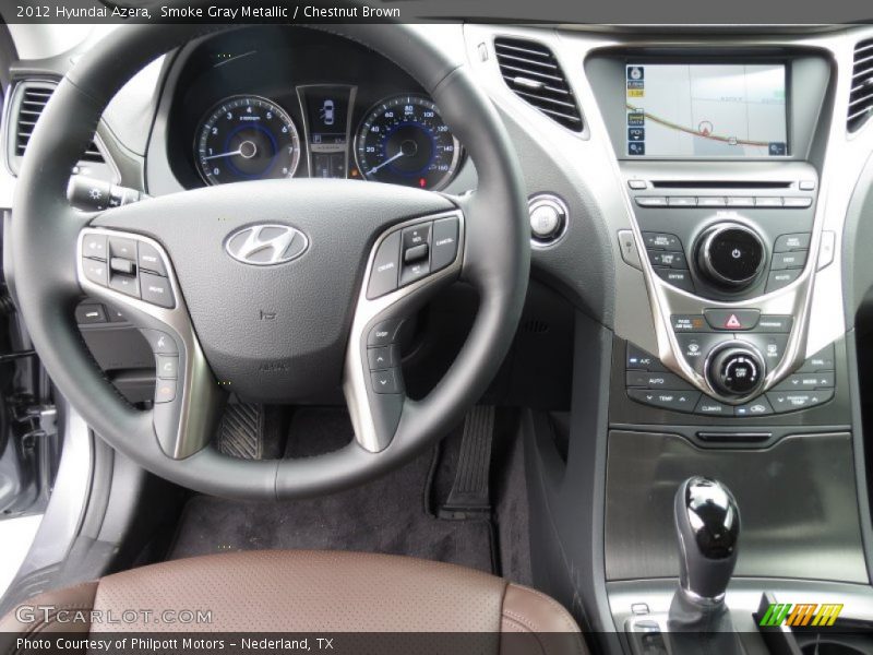 Dashboard of 2012 Azera 