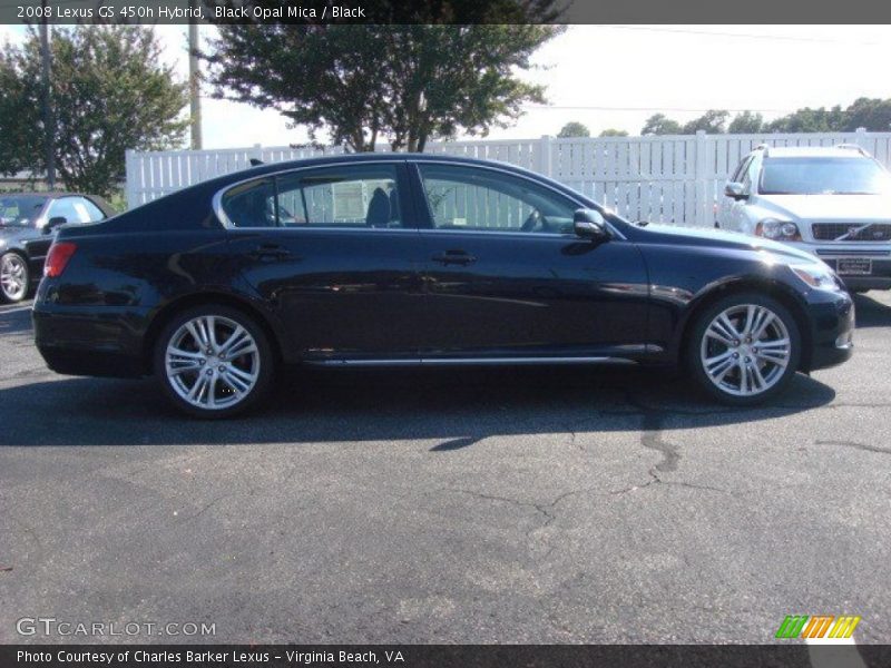 Black Opal Mica / Black 2008 Lexus GS 450h Hybrid
