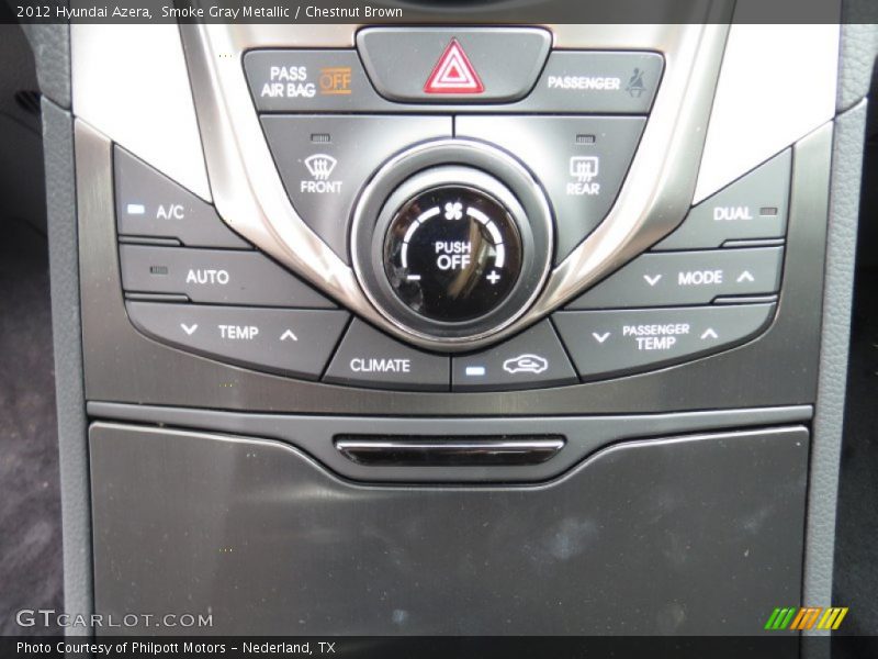 Controls of 2012 Azera 
