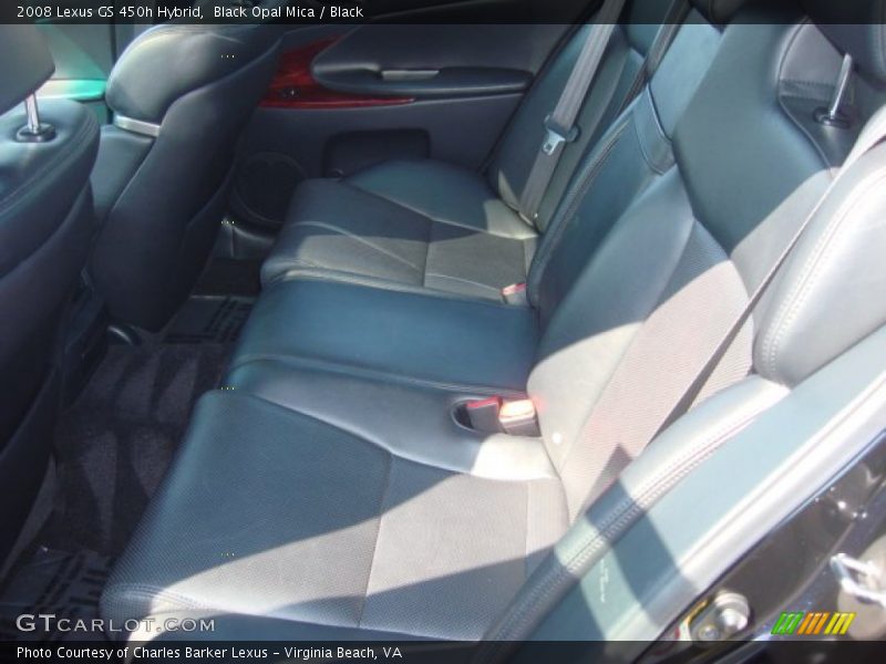 Black Opal Mica / Black 2008 Lexus GS 450h Hybrid