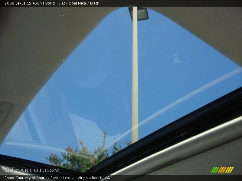 Black Opal Mica / Black 2008 Lexus GS 450h Hybrid