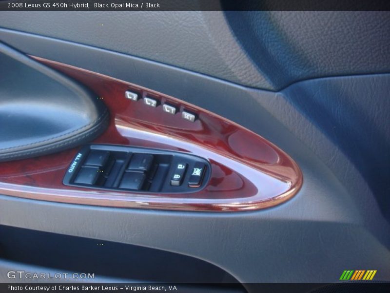 Black Opal Mica / Black 2008 Lexus GS 450h Hybrid