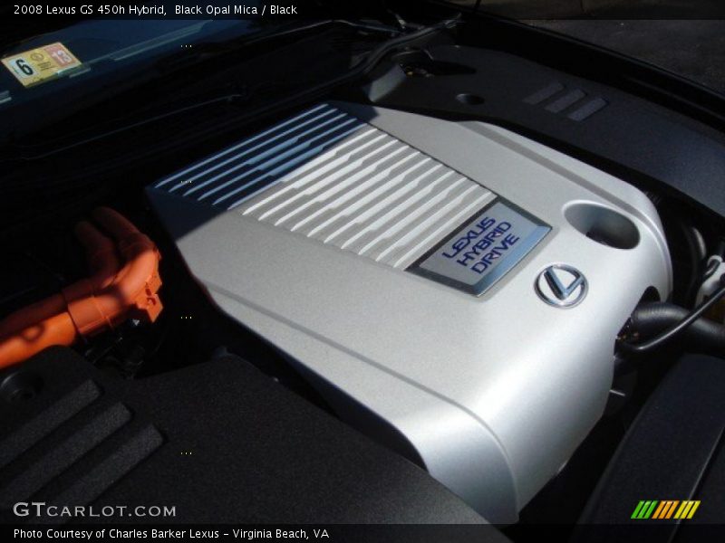  2008 GS 450h Hybrid Engine - 3.5 Liter h DOHC 24-Valve VVT-i V6 Gasoline/Electric Hybrid