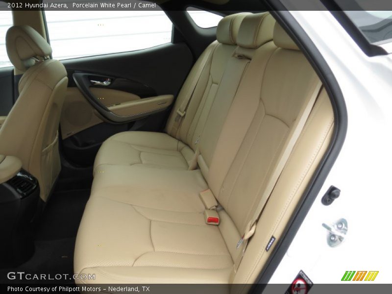 Porcelain White Pearl / Camel 2012 Hyundai Azera