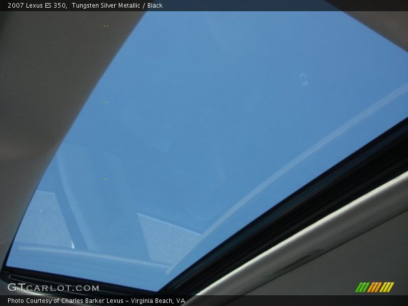 Tungsten Silver Metallic / Black 2007 Lexus ES 350