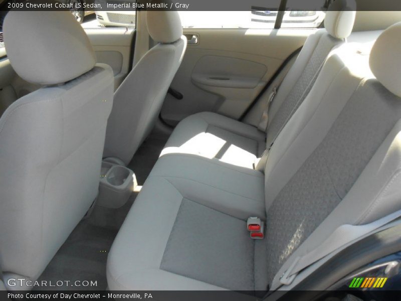 Imperial Blue Metallic / Gray 2009 Chevrolet Cobalt LS Sedan