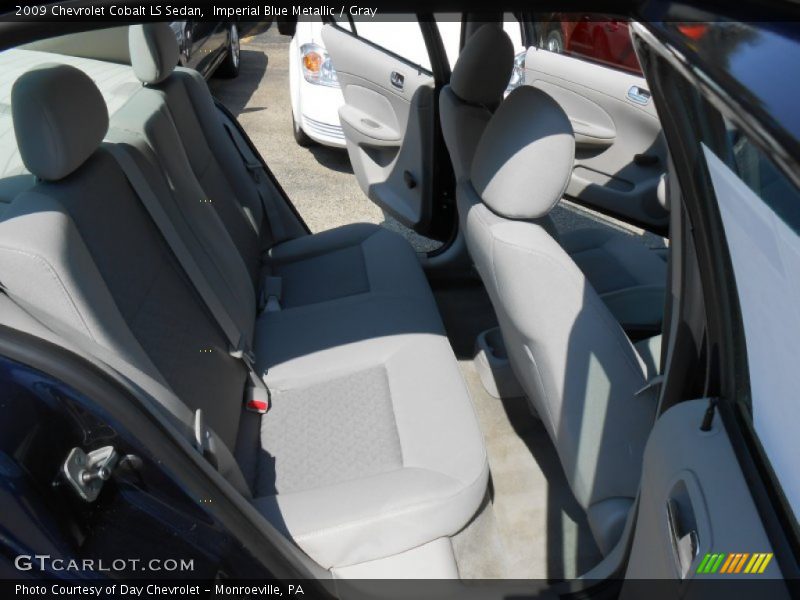 Imperial Blue Metallic / Gray 2009 Chevrolet Cobalt LS Sedan