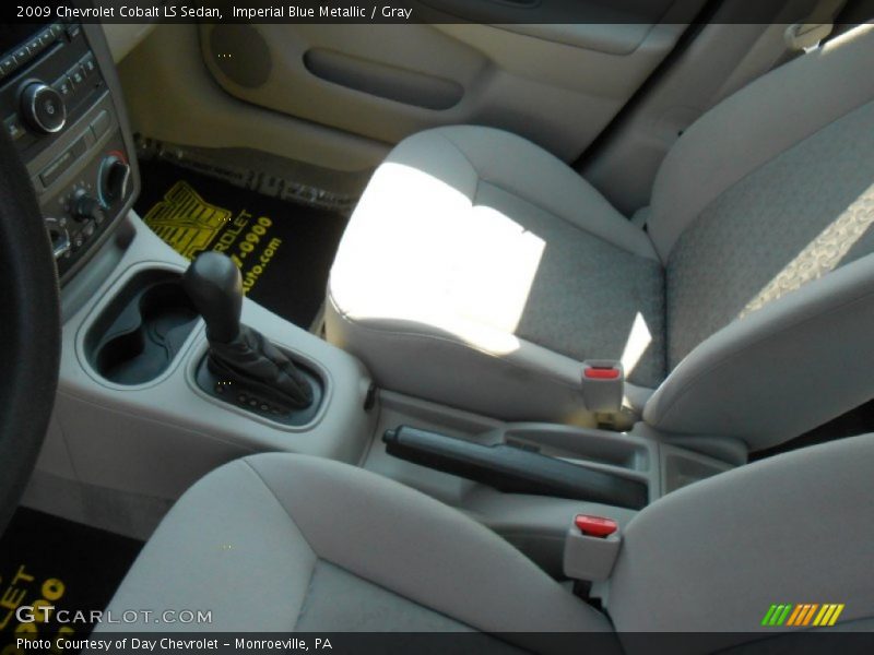 Imperial Blue Metallic / Gray 2009 Chevrolet Cobalt LS Sedan