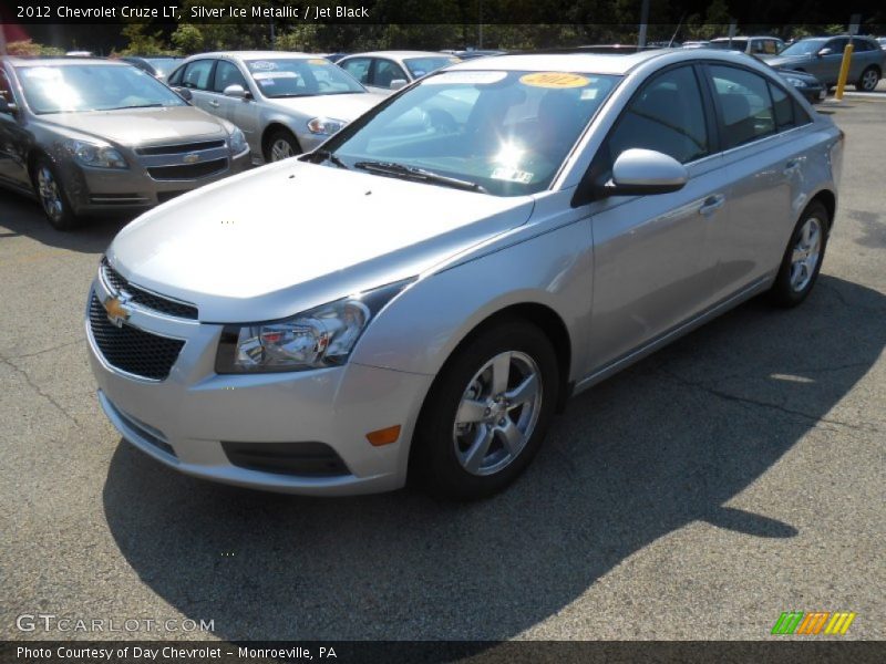 Silver Ice Metallic / Jet Black 2012 Chevrolet Cruze LT