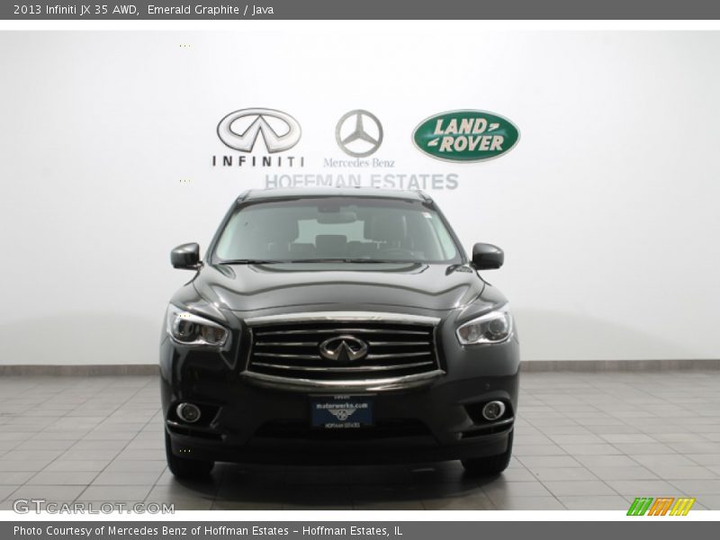 Emerald Graphite / Java 2013 Infiniti JX 35 AWD