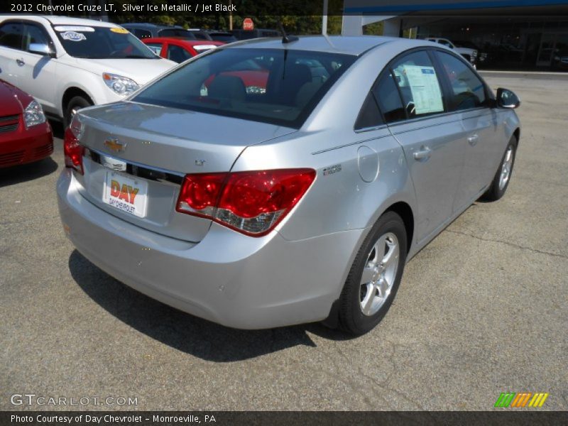 Silver Ice Metallic / Jet Black 2012 Chevrolet Cruze LT