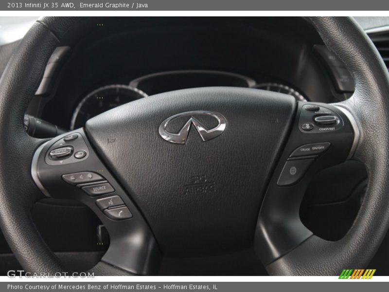 Emerald Graphite / Java 2013 Infiniti JX 35 AWD