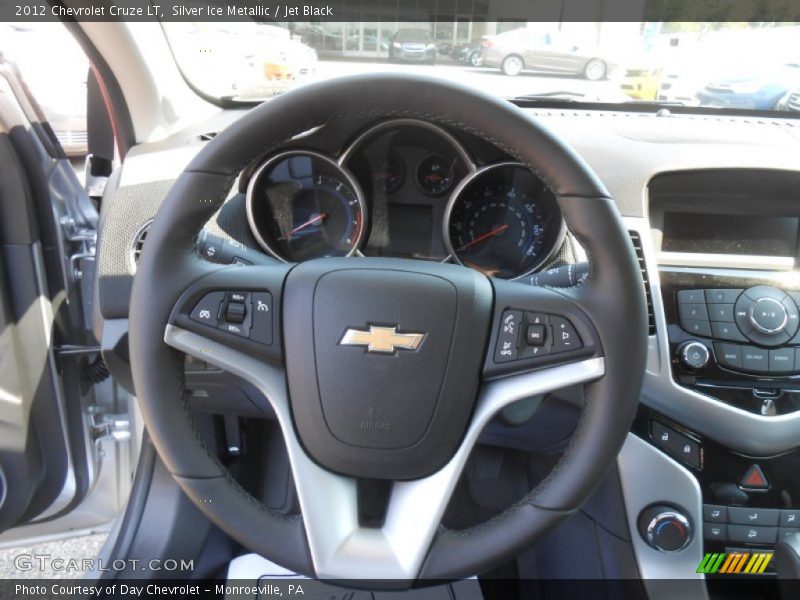 Silver Ice Metallic / Jet Black 2012 Chevrolet Cruze LT