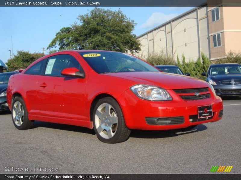 Victory Red / Ebony 2010 Chevrolet Cobalt LT Coupe