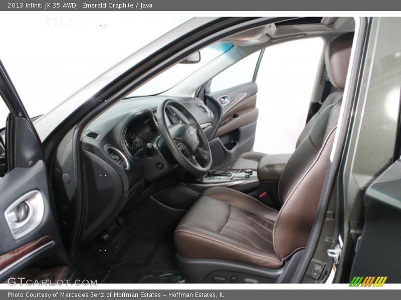  2013 JX 35 AWD Java Interior