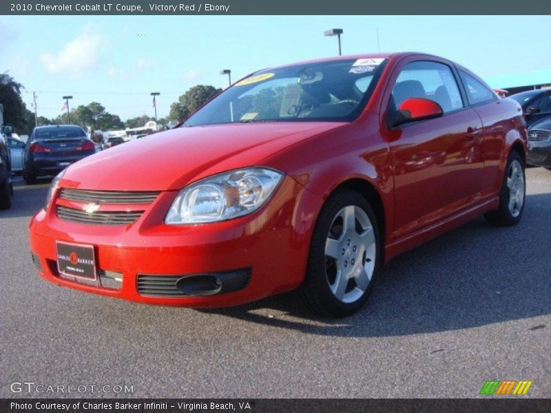 Victory Red / Ebony 2010 Chevrolet Cobalt LT Coupe