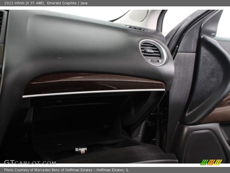 Emerald Graphite / Java 2013 Infiniti JX 35 AWD