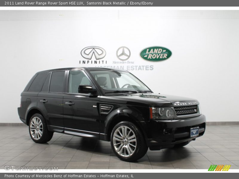 Santorini Black Metallic / Ebony/Ebony 2011 Land Rover Range Rover Sport HSE LUX