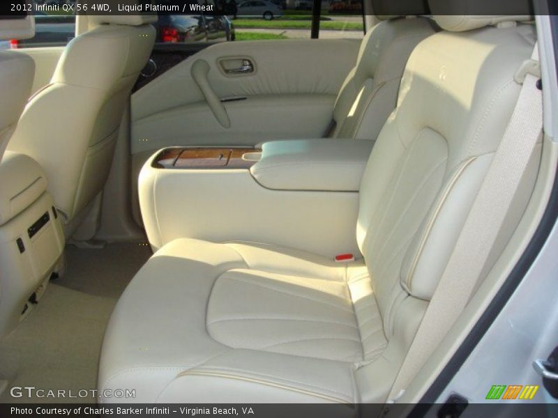 Liquid Platinum / Wheat 2012 Infiniti QX 56 4WD