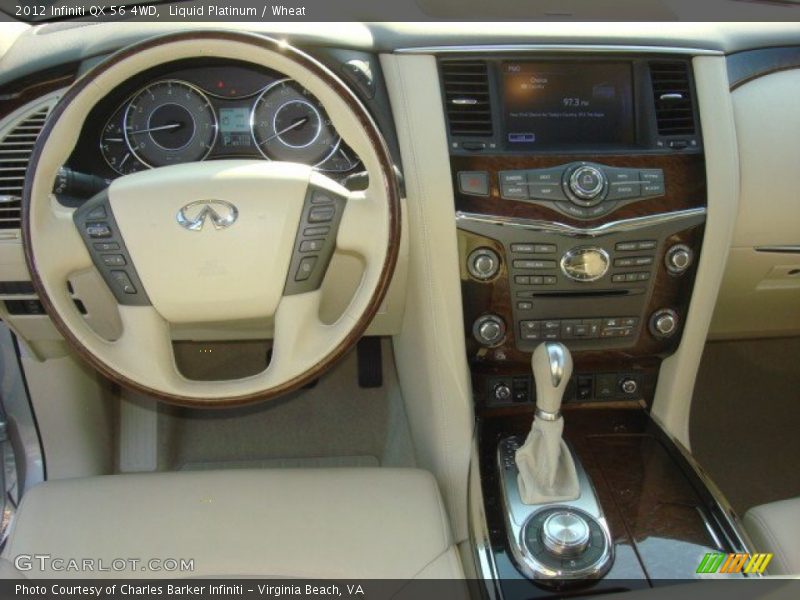 Liquid Platinum / Wheat 2012 Infiniti QX 56 4WD