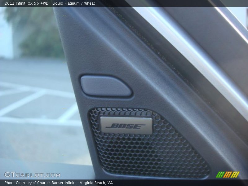 Liquid Platinum / Wheat 2012 Infiniti QX 56 4WD