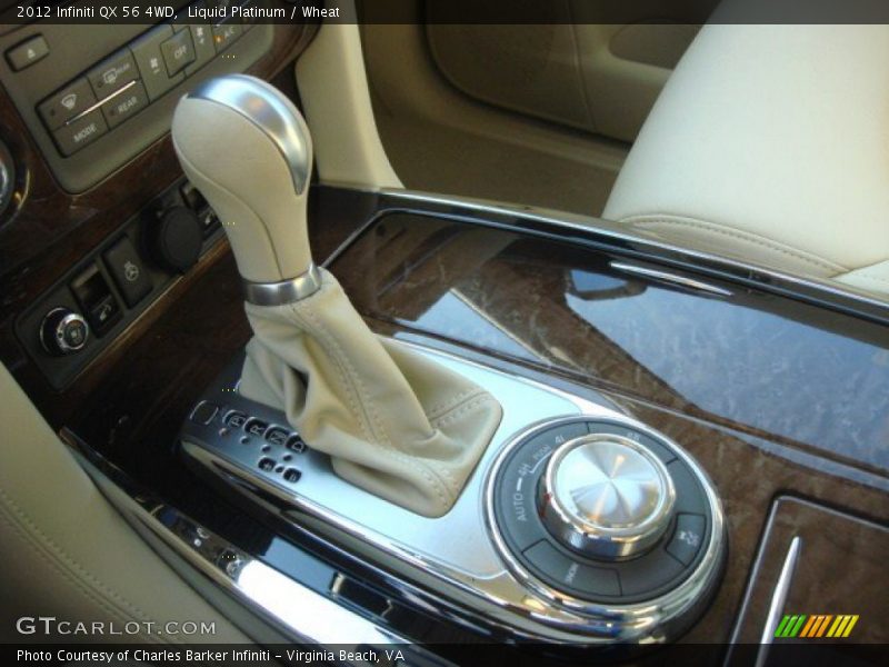 Liquid Platinum / Wheat 2012 Infiniti QX 56 4WD