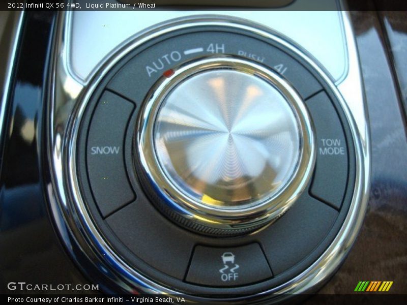 Liquid Platinum / Wheat 2012 Infiniti QX 56 4WD