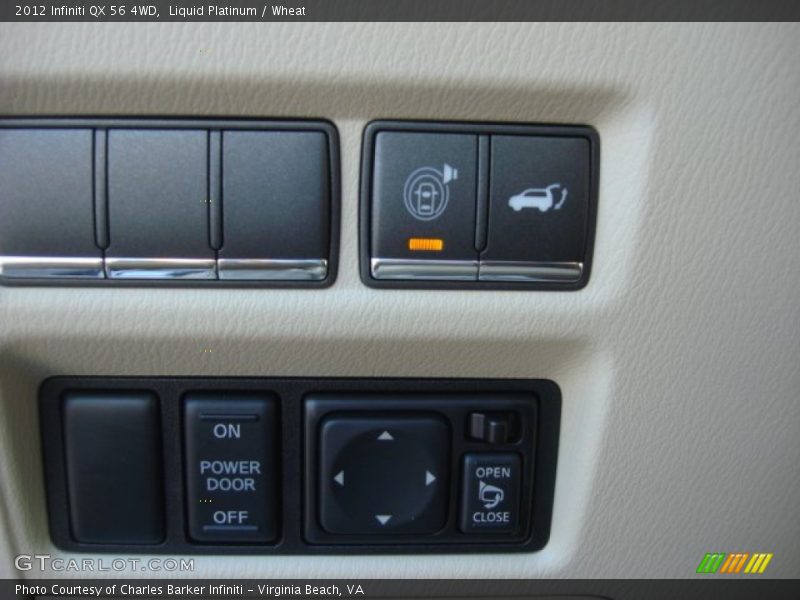 Liquid Platinum / Wheat 2012 Infiniti QX 56 4WD