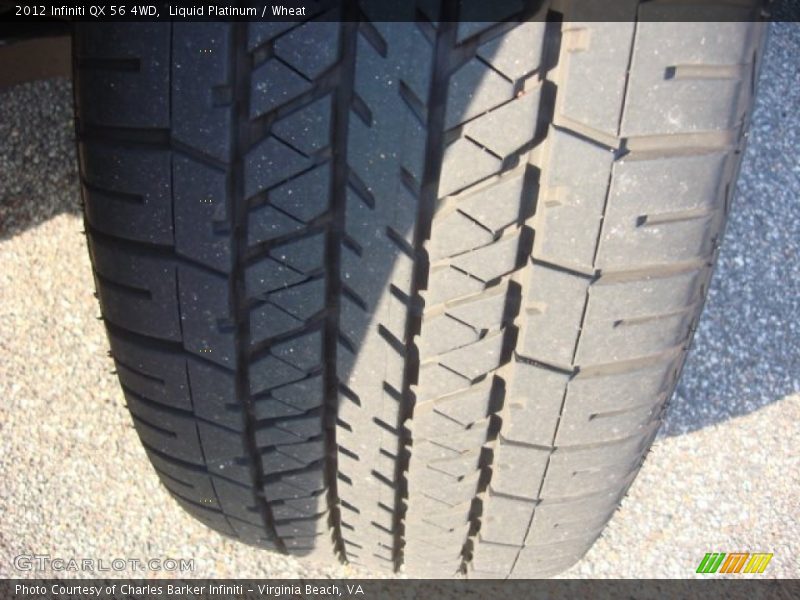 Liquid Platinum / Wheat 2012 Infiniti QX 56 4WD