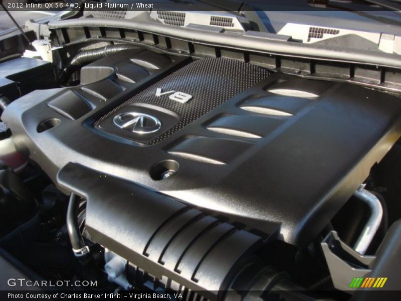 Liquid Platinum / Wheat 2012 Infiniti QX 56 4WD