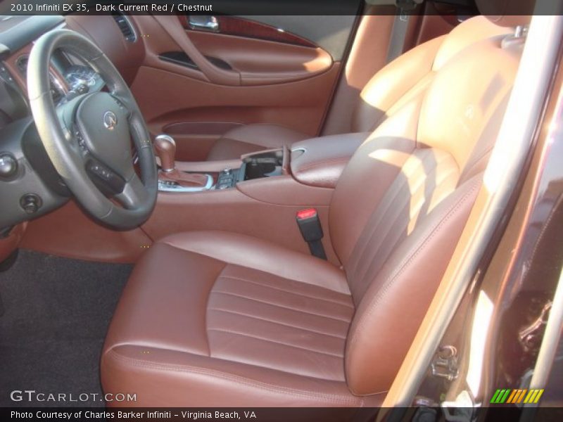 Front Seat of 2010 EX 35