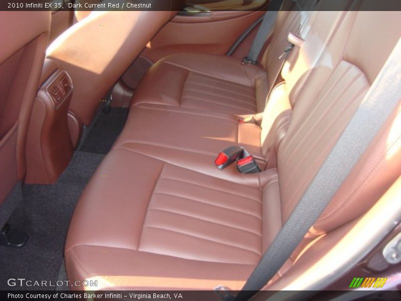 Rear Seat of 2010 EX 35