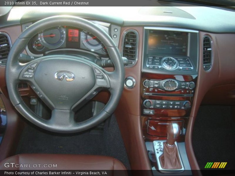 Dashboard of 2010 EX 35